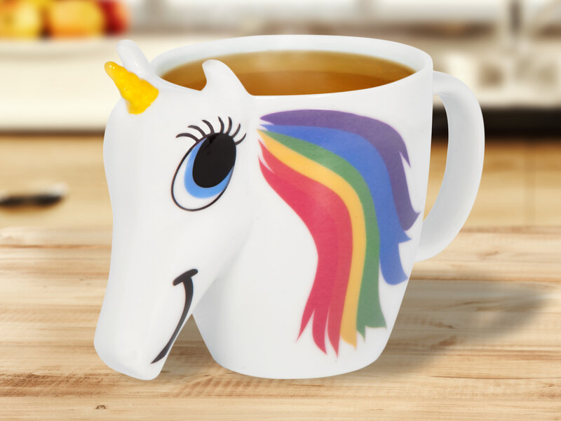 Farveskiftende Unicorn-Krus thumbnail