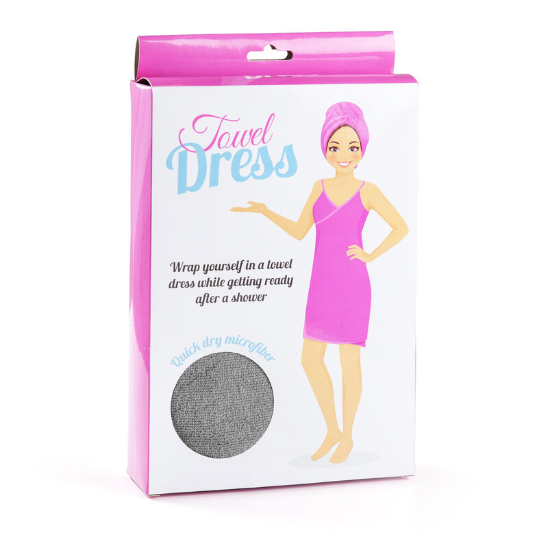 Towel Dress 2.0 Grå Medium thumbnail