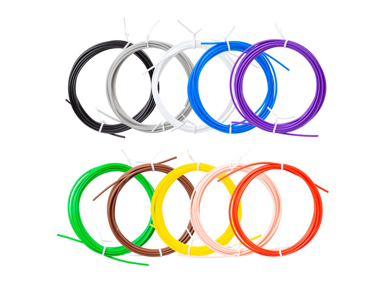 Plast til Spralla 3D-pen 10-pack thumbnail