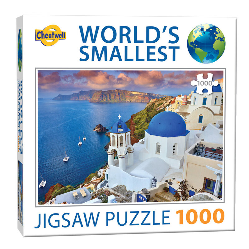 Verdens mindste puslespil med 1000 brikker Santori thumbnail