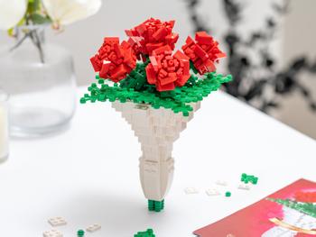 Spralla Blomsterbuket 3D-byggesæt