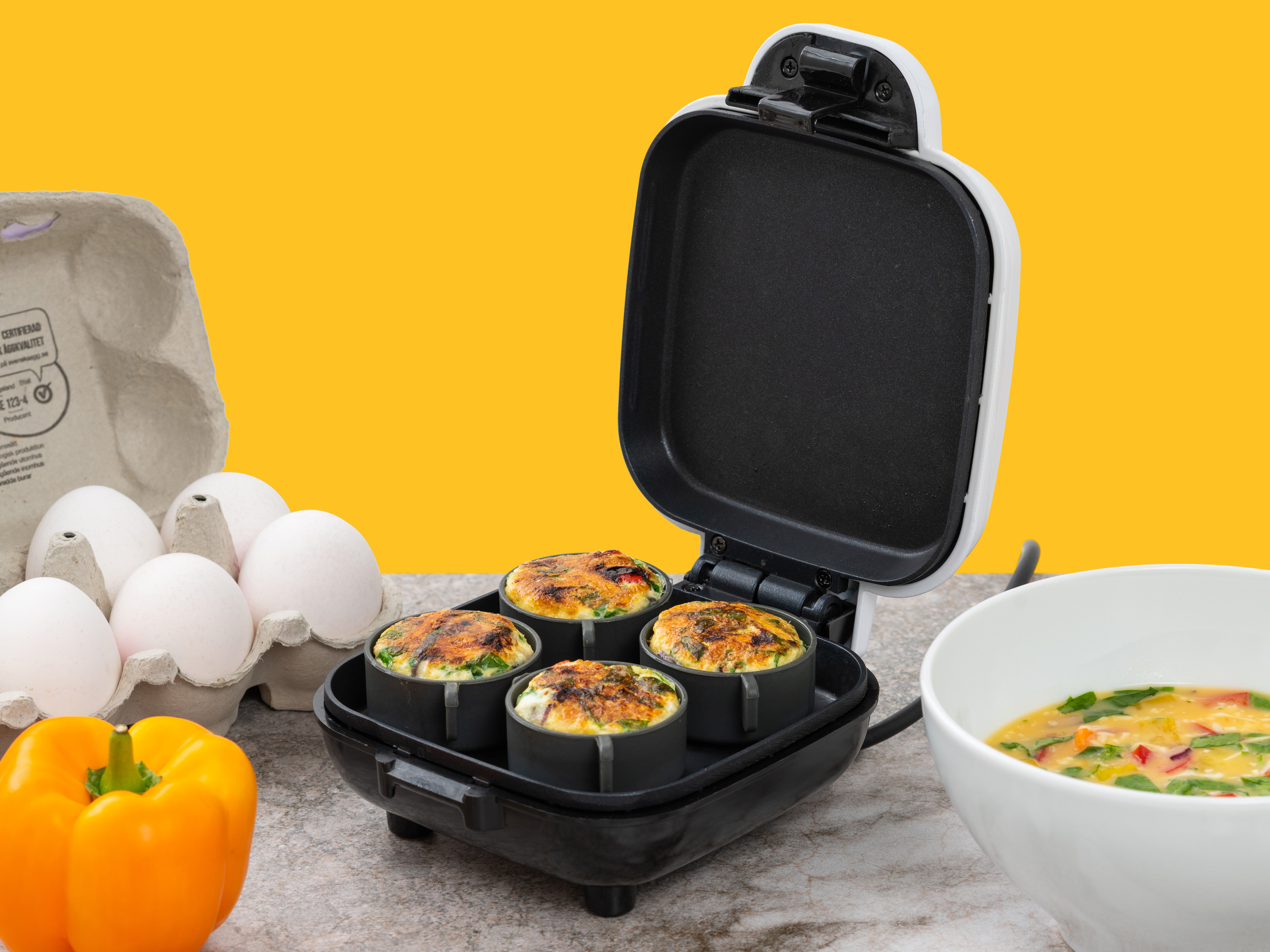 KitchPro Egg Bite Maker Luftige mundfulde Coolstuff